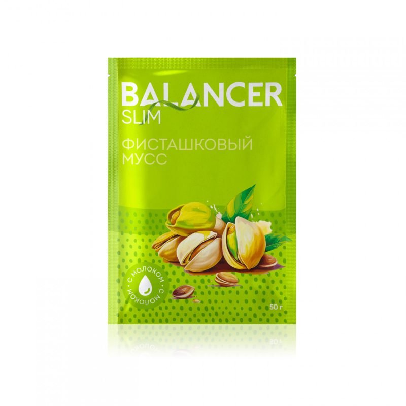 Коктейль BALANCER SLIM со вкусом «Фисташковый мусс», 5 саше